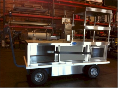 food-warming-cart